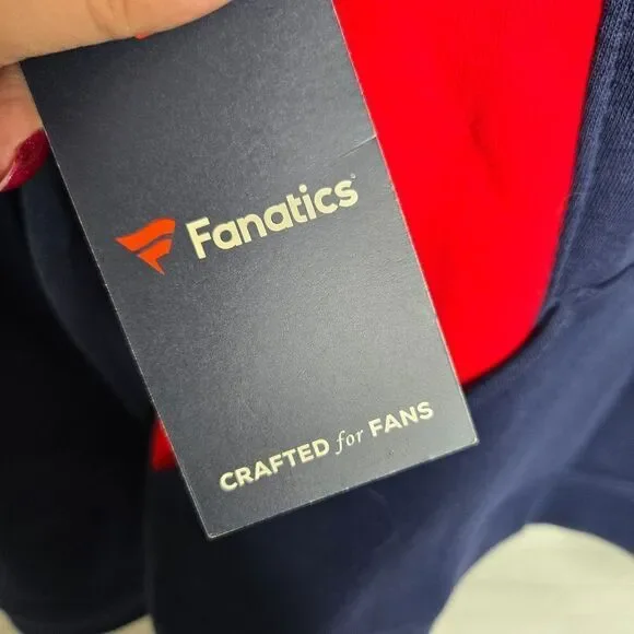 Fanatics Blue, Red and White New England Patriots Hoodie - Picture 6 of 7